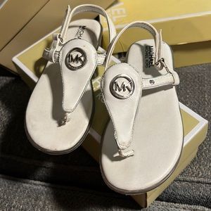 White Michael Kors sandal for girl